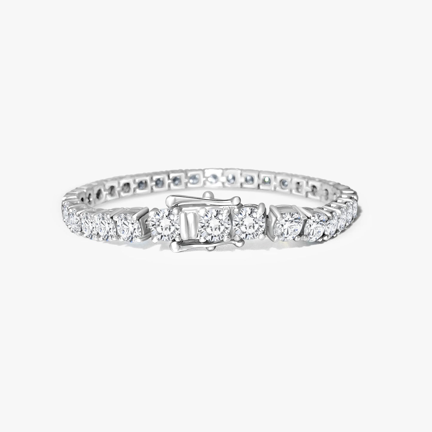 Silver Tennis-Bracelet