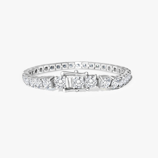 Silver Tennis-Bracelet