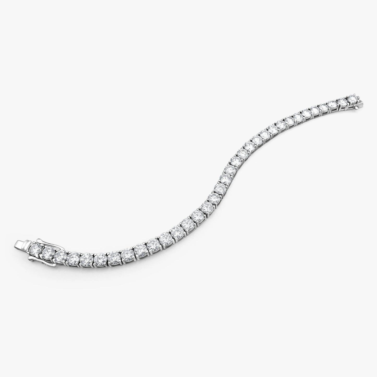 Silver Tennis-Bracelet